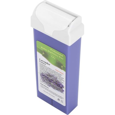 Chauffe-cire professionnel 100g pour épilation à la maison - Rouleau de cire dépilatoire à la lavande (1/5)