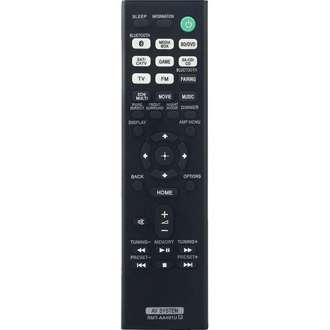 Leichte Fernbedienung für AV-Receiver RMT-AA401U, kompatibel mit STR-DH590 und STR-DH790 (1/4)