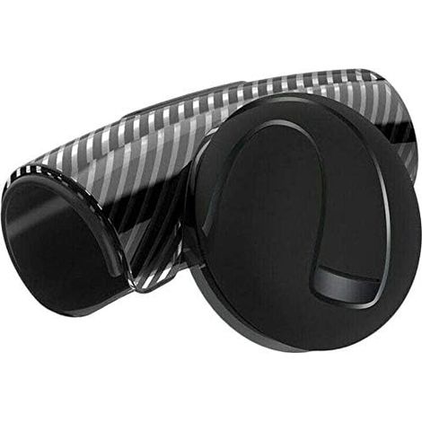 BEBUSINGOTO Bouton de volant pour camion de voiture, boule de rappel de volant universelle, ajustement sûr et rotation sans effort, sans bruit, contrôle flexible (Noir) (1/5)