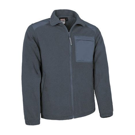 Chaqueta polar con bolsillo VALENTO Basset S Gris cemento