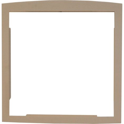 Marco de montaje para buzón - 33,6 x 32,6 x 3,5 cm (alto x ancho x profundidad) - tono piedra RENZ (1/3)