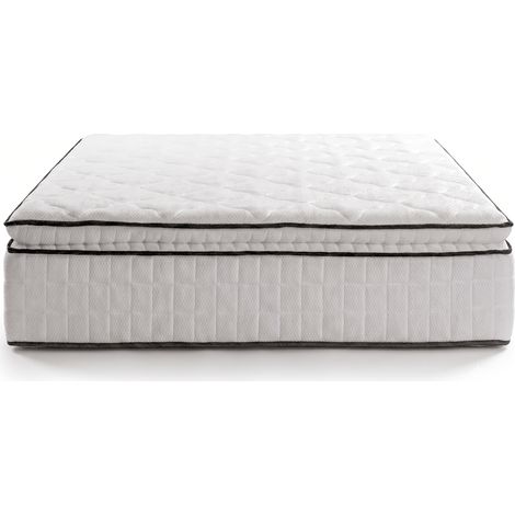 Matelas à ressorts ensachés 180x200 cm avec surmatelas intégré - Confort Palace (1/5)