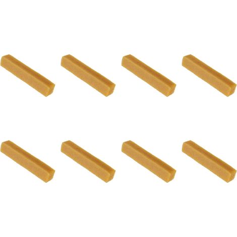 8X Nettoyage Abrasif Bâton de Colle Bande de Ponçage Bande Tambour Nettoyant Papier de Verre Gomme de Nettoyage pour Ponceuse à Disque à Bande (1/5)