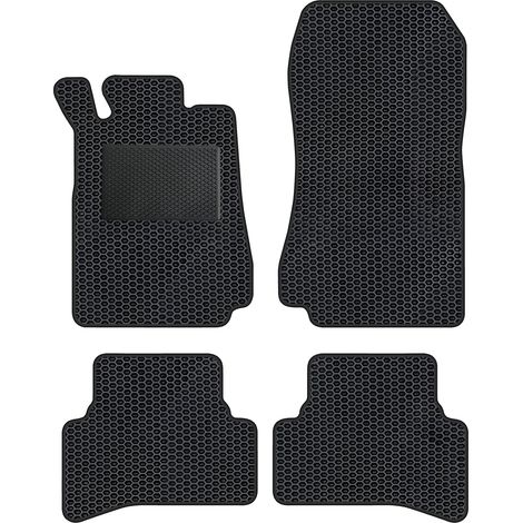 ME026EVAPOD - Juego completo de alfombrillas de EVA para coche, aptas para Mercedes-Benz CLK W208 1997-2003 (con refuerzo adicional)