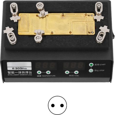 Smart desoldering station for mobile phone motherboard repair tools, 303pro AC 110-240V EU plug (1/5)