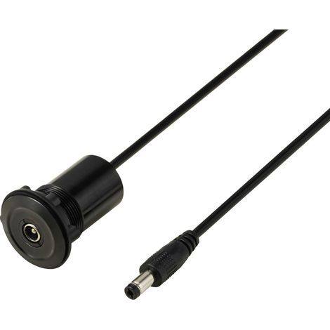 TRU COMPONENTS TC-14378452 Einbaubuchse Buchsenkontakt - Stecker 22 mm 145 cm 1 St. (1/3)