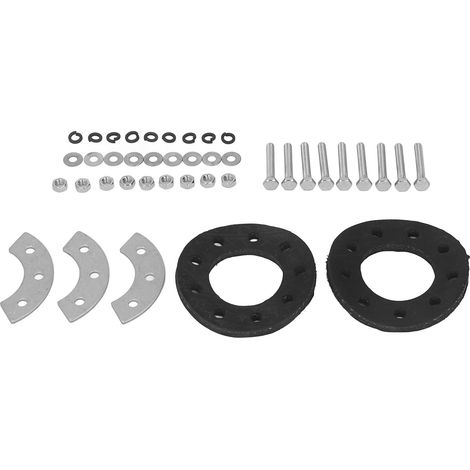 Coussinets en caoutchouc pour fixation pignon arrière 9 trous, kit compatible moteur 48cc 66cc 70cc 80cc 2 temps, vélo motorisé (1/5)