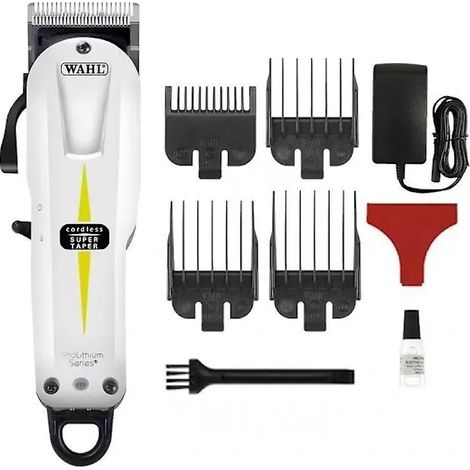 WAHL Sladdlös Super Taper Klippmaskin Professionell Kvalitet, Sladdlös Bekvämlighet, D