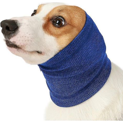 Couverture apaisante pour oreilles de chien, capuche pour animaux de compagnie, cache-oreilles confortables (1/2)