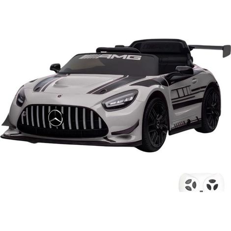 Mercedes AMG GT3 Gris Coche eléctrico para niños (1/3)
