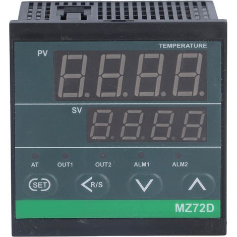 Régulateur de température numérique Thermostat Relais SSR 2 sorties Contrôleur PID MZ72D 200‑240V (1/5)