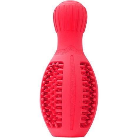 Auslaufende Bowlingflasche als Kauspielzeug, ideal für Hunde mit aggressivem Gebiss und Hunde, die gerne Sport treiben. (1/4)