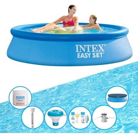 Intex Piscine Easy Set Ronde - 244x61 cm - 8-pièces S22399 (1/5)