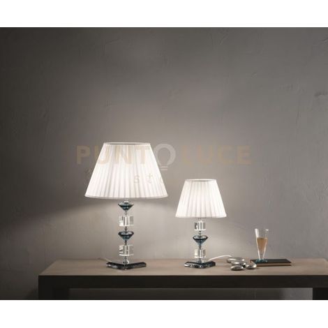 LUME PICCOLO GALA 1 LUCI ATTACCO E14 OTTANIO E CROMO H.28+19CM