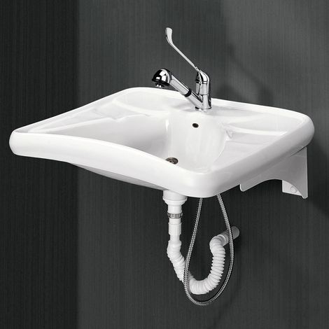 Presto lavabo fijo prestosan 861 con grifo 80601 (1/2)