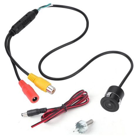 170° Grand Angle Filaire tanche Mini Caméra CCD CCTV Couleur pour Voiture. (1/5)