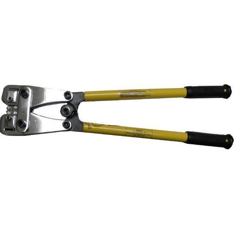 Geko Tenaza de crimpar profesional negra 390 mm