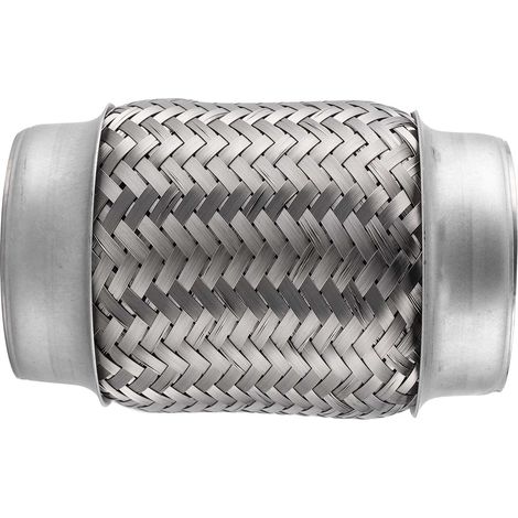 Tuyau d'échappement flexible en acier inoxydable pour automobile, tube de remplacement et de réparation 150 x 76 mm / 6 x 3 pouces (1/5)