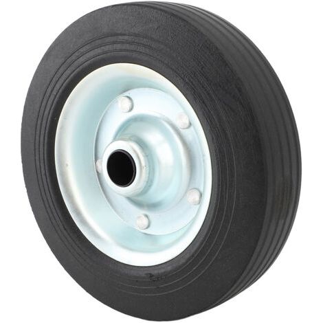 Jiawu Roule de Remorque de Bateau Jack Roues, 1100lbs Strong Capace Remor Remor Jack Wheel Remplacement avec Jante 48 Mm, Remorque de Remorque de 8 Pouces. (1/5)