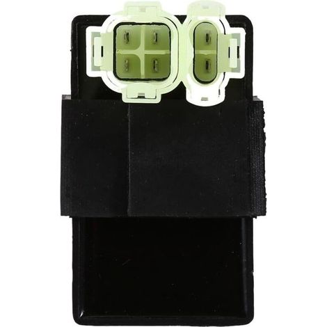 Allumeur Electronique, 6 Broches CDI Bobine d'Allumage Electronique Module Boîte Moto Allumeur Noir Universel pour GY6 50cc 125cc 150cc VTT Scooter Cyclomoteur GO KART (1/5)