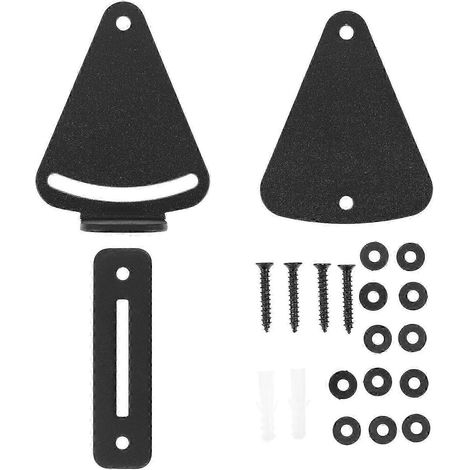 Loquet de porte de grange, verrou en acier au carbone pour placard, intimité garantie, forme rectangulaire 8,1 x 6,3 cm, 1 jeu (1/3)