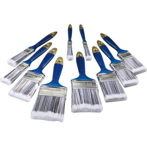 Pinsel Set 10-teilig mit Spezialborsten (1/3)