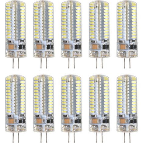 Ampoule LED G4 220 V, modèle 3014, 96 LED, 6 W, blanc froid, 220 V, à économie d'énergie. (1/5)
