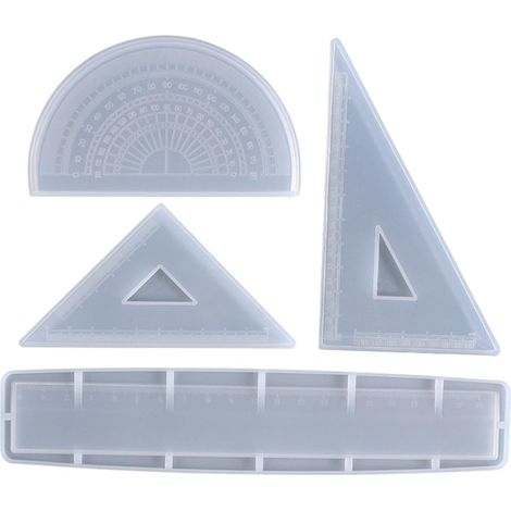Moule en silicone pour règle droite de haute précision (1 jeu) (1/5)