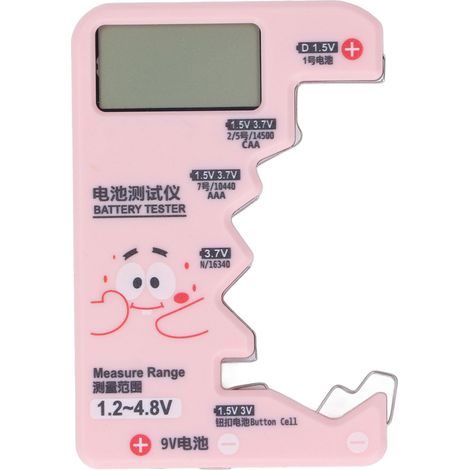 Tragbarer universeller digitaler LCD-Batterietester, Kapazitätsdetektor und Batterieprüfgerät. (1/5)