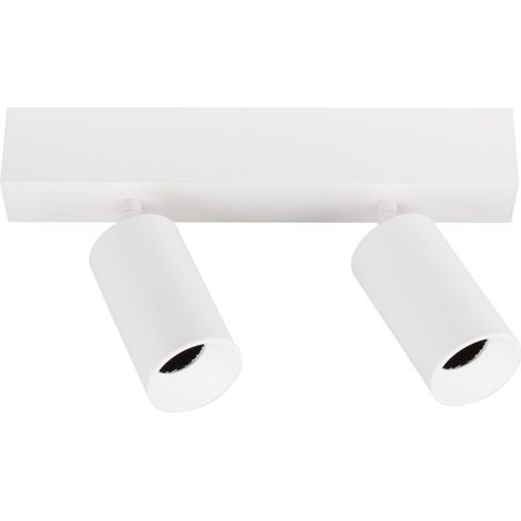 Plafonnier ANOVI UNIVERSAL PROFILE LED WiZ Pro RGB+TW rond blanc mat 2 têtes - EUROPOLE - 29320028