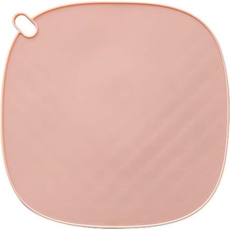 Tapis isolant en silicone, dessous de verre, napperon de cuisine, table à manger, style occidental, table à manger nordique, rose (1/5)
