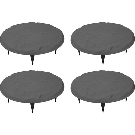 Étapes Rondes, Jardin Saut de Pierres Décorative Empêcher la Pelouse pour la Pelouse pour la Passerelle (GRAY) (1/5)