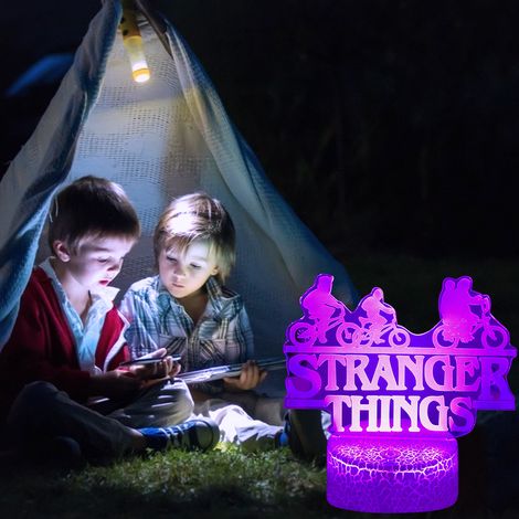 3D-Leuchtlampe für Videospielzimmer, TV-Serien-Thema, Geburtstagsgeschenk für Kinder (Mädchen und Jungen). (1/5)