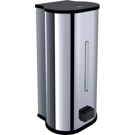 emco system2 Flüssigseifenspender, 800ml, chrom, 352100104 (1/3)