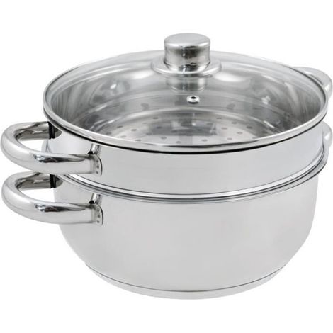 Combinado de vapor BAUMALU - 24 cm - 2 cuerpos (1/2)