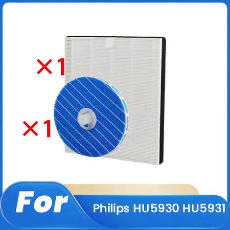 HEPA-Luftbefeuchterfilter FY1114 FY5156, kompatibel mit Ersatzteilen für die Philips Luftbefeuchter HU5930 und HU5931 (1/5)