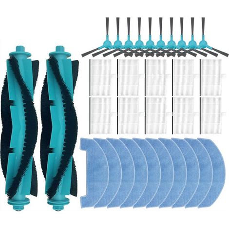 Per M70 Pro / Choice M1 / Choice R3 / DEXP Vacumatic MC-700 filtro spazzola laterale principale tamponi mop (1/5)