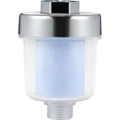 Filtre de douche – Livré avec 6 cartouches filtrantes, adapté aux pommeaux de douche, filtre les impuretés. (1/5)