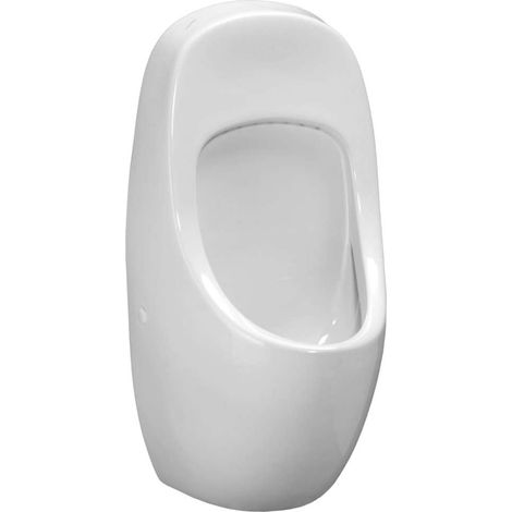 Laufen Tamaro - Elektronisches Urinal, Anschluss hinten, Netzbetrieb, Rimless, vandalensicher, weiß H8411250004011 (1/2)
