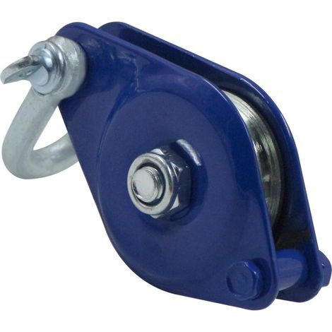 Polea simple de acero inoxidable - Polea de cable de elevación orientada en forma de U, adecuada para fábricas, minas, agricultura, construcción, centrales eléctricas, almacenamiento y transporte de c