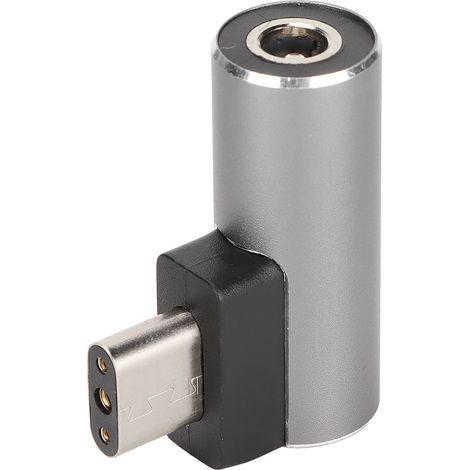 Chargeur Convertisseur DC 230W Entrée Femelle vers Sortie Mâle 90 Degrés 5.5mmx2.1mm Adaptateur pour Ordinateur Portable DC5521 (1/5)