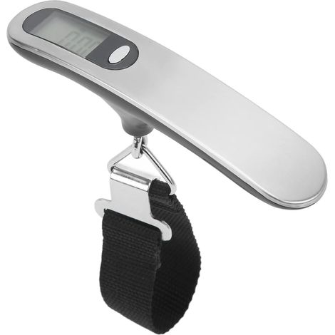 Digital hand scale with transparent display for express weighing (1/5)