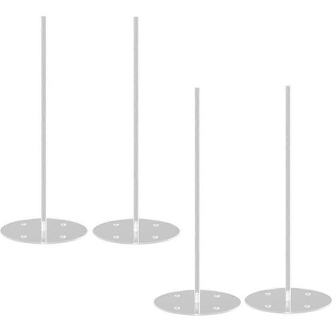 Lot de 4 pièces transparent acrylique donut présentation support pour dessert table, bagel support, pour fête (1/5)