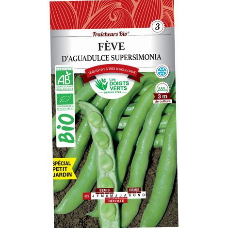 Aguadulce Supersimonia BIO Dicke Bohnen Die Grünen Finger 100g