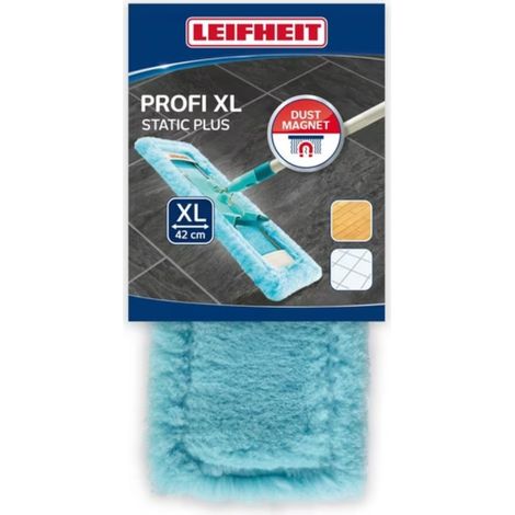Leifheit Wischbezug Profi static plus gefaltet, Erstzbezug, Bodenwischer
