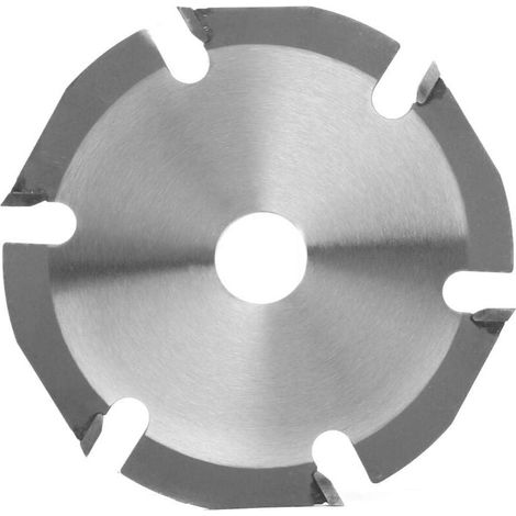 Bohrersatz für Schleifmaschinen, Holzschneideblattscheibe, 125 mm x 6 Zähne, dicke Winkelschleifer-Vergaser-Trennscheiben (1/4)