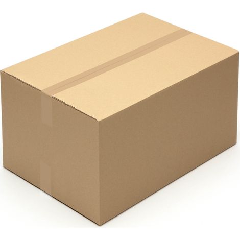 5 Faltkartons 650 x 450 x 350 mm Kartons 2-wellig 65 x 45 x 35 cm Versandkartons Wellpappe (1/4)