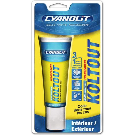 Colle Cyanolit Koltout Transparent Tube 50 Ml