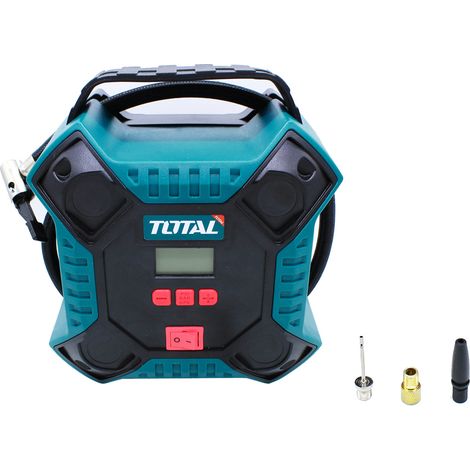 Total Tools Compresor aire enchufe mechero coche 12V 160PSI TTAC1601