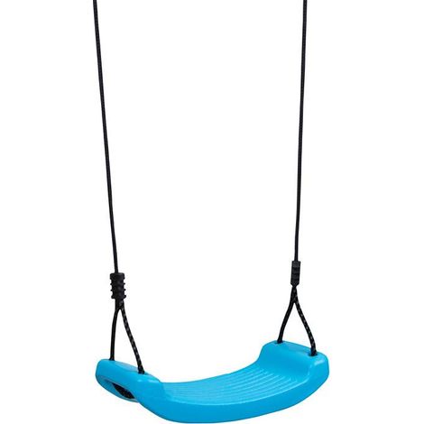 Schaukel Hudora Brettschaukel blau 50 kg langlebiger Kunststoff